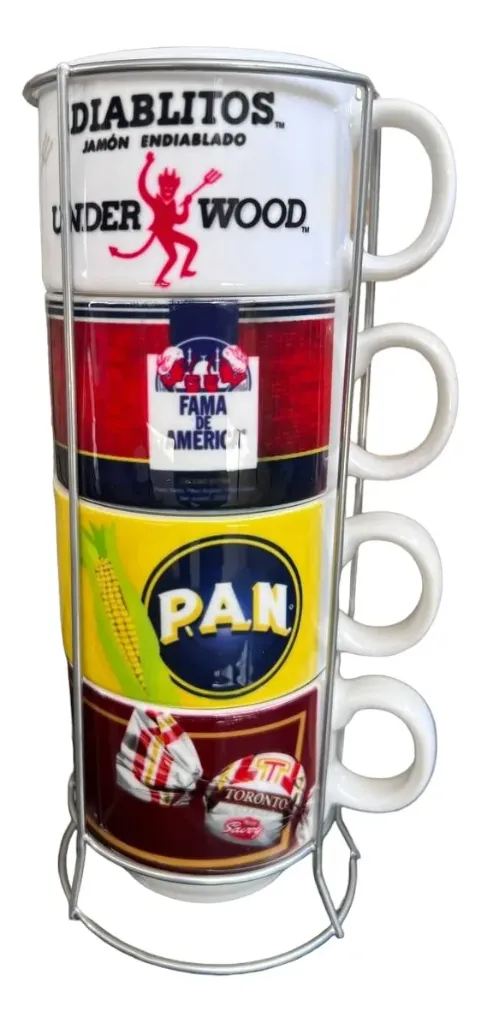 Tazas Apilables 10 onz Sublimada