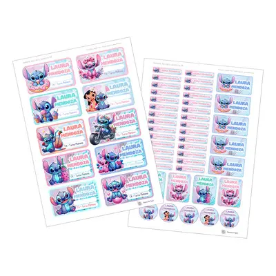 [54CCE] Combo 54 Calcomania Escolar