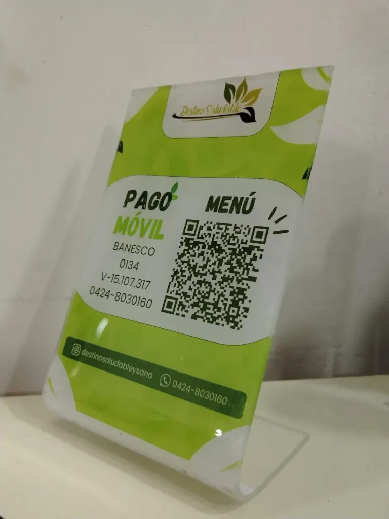 Hablador Acrilico (Sublimado, 10 x 15)