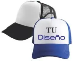 Gorra Camionero Sublimada (Negro)